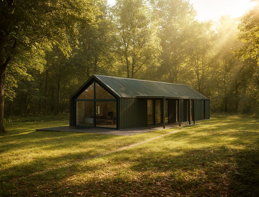 Maison au cœur de la forêt