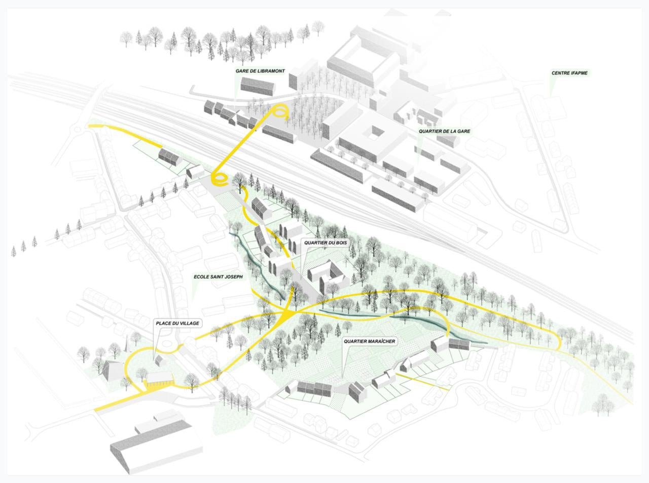 Quartier en mutation